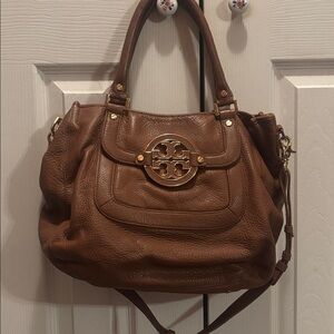 Tory Burch Brown Leather Handbag